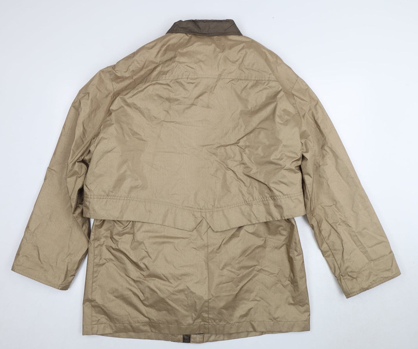 Womens UK Size 14 Debenhams Beige Rain Coat