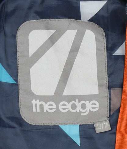 The Edge Boys Orange Jacket 13-14 Years Hooded Polyamide
