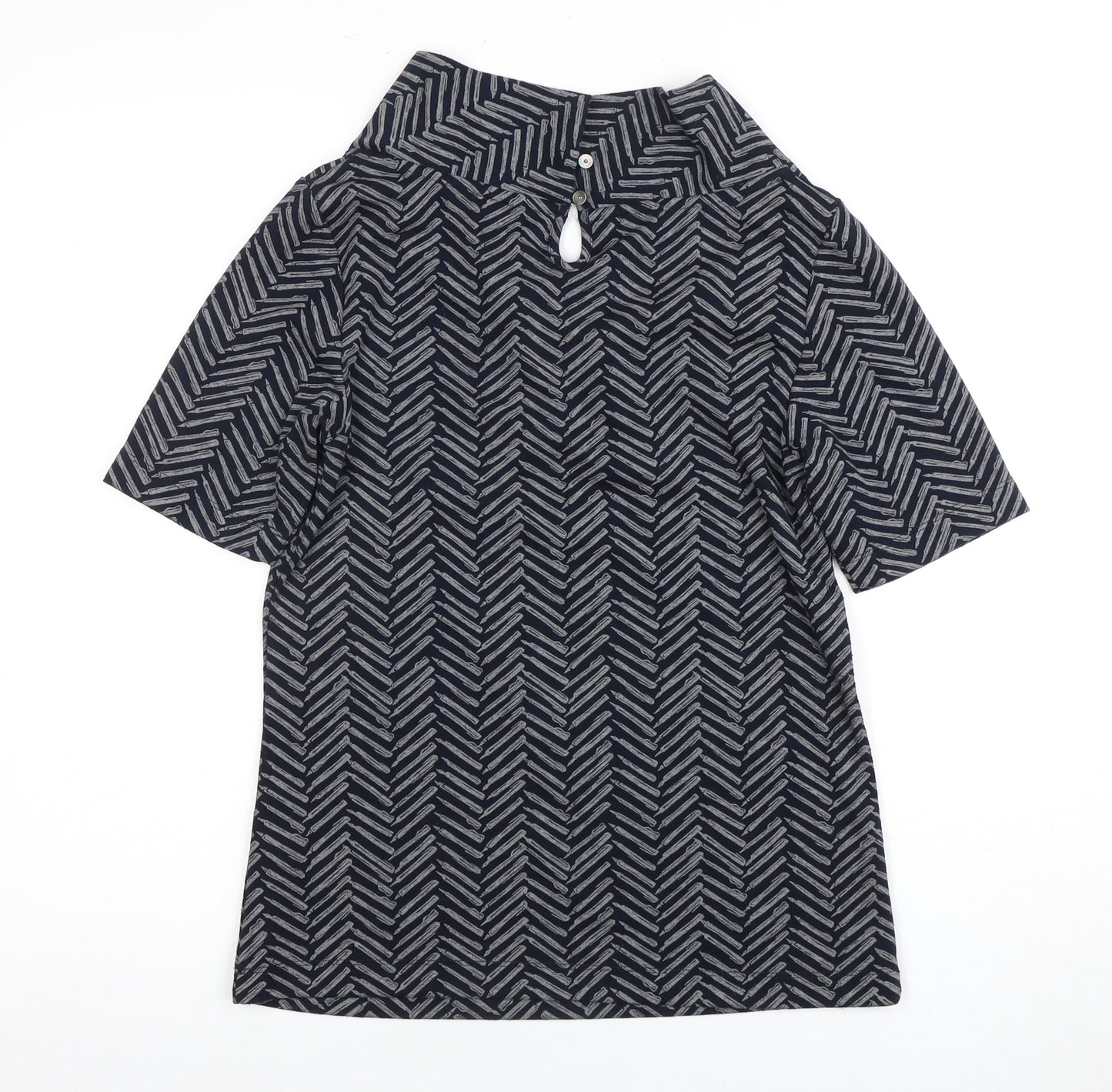 Womens UK Size 8 White Stuff Blue Basic Blouse