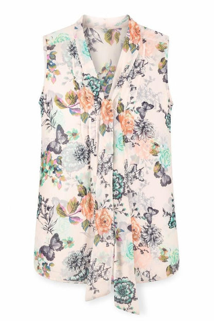 Womens UK Size S Wallis Multicoloured Basic Blouse