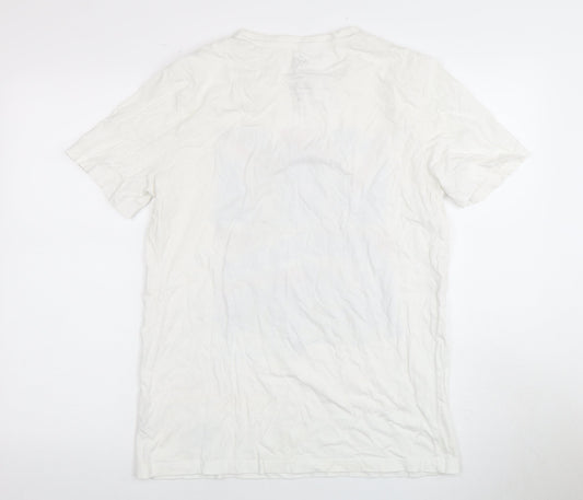 Tu Men's White Volkswagen Graphic T-Shirt, Size M