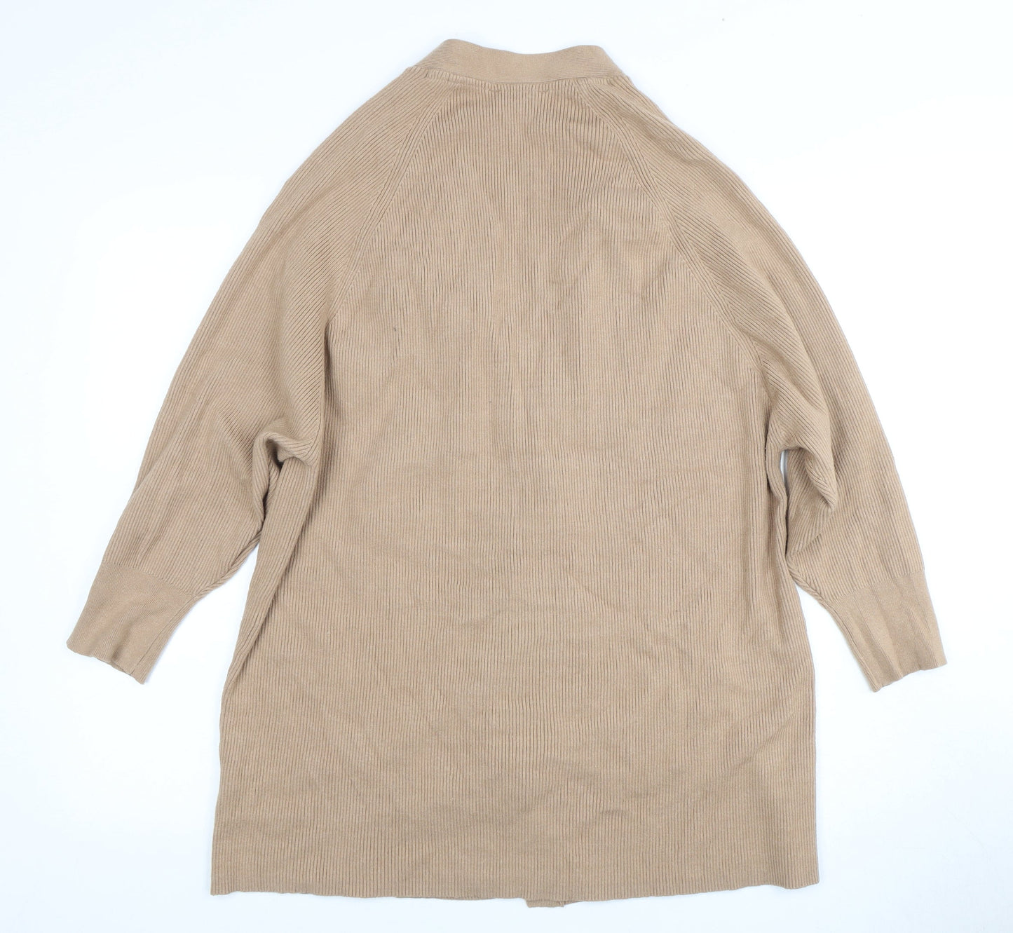 Womens UK Size 16 Principles Beige Cardigan Jumper