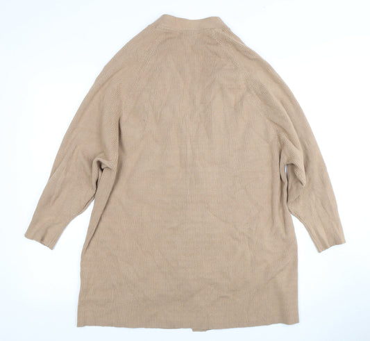 Womens UK Size 16 Principles Beige Cardigan Jumper