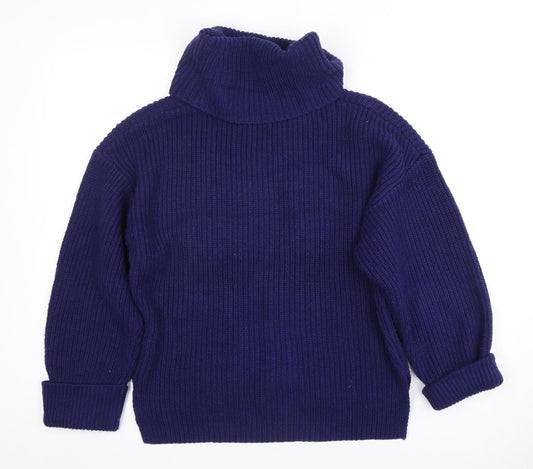 Womens UK Size XS Phase Eight Blue Pullover Jumper