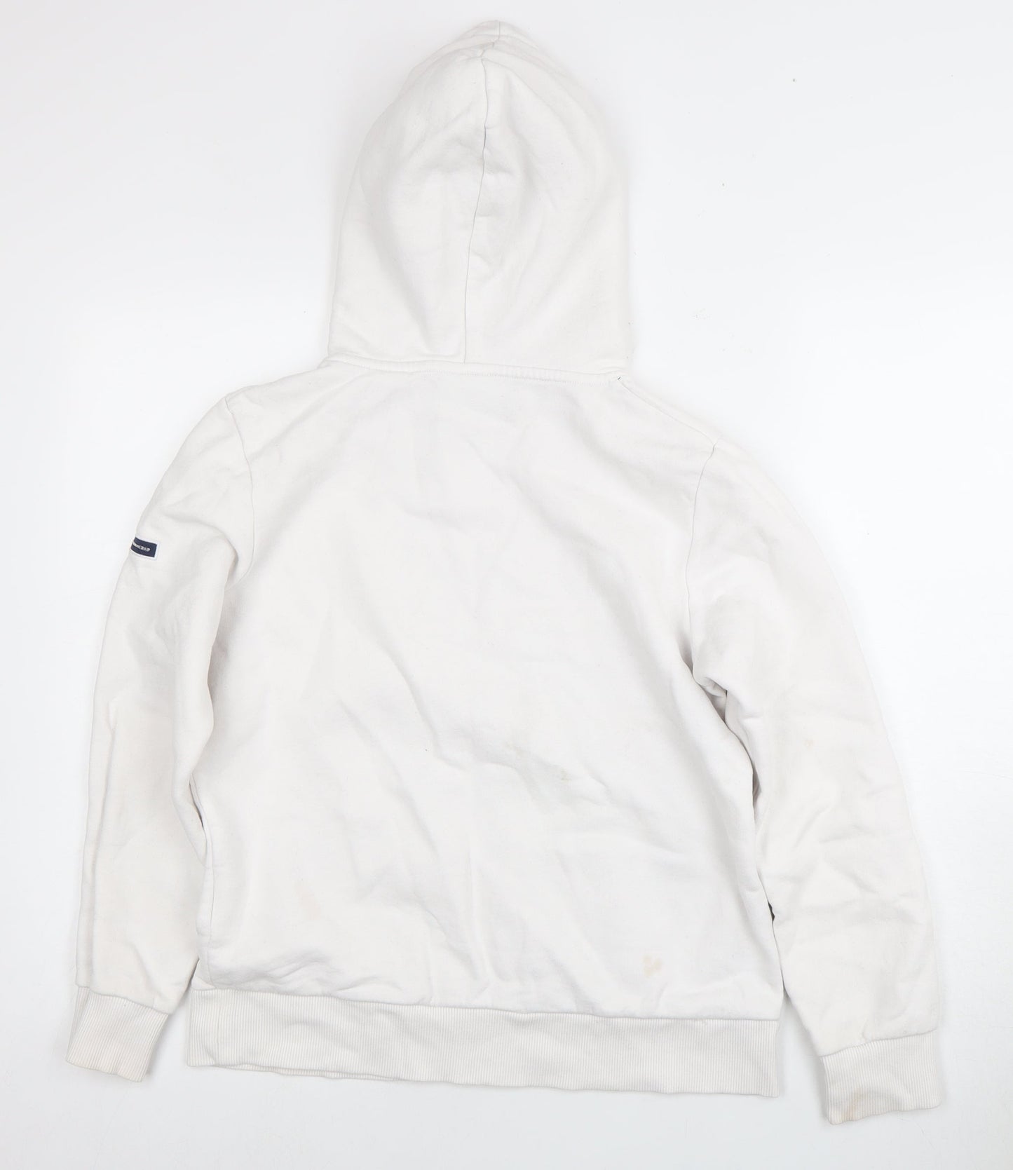 Superdry Women's White Pullover Hoodie Size 12