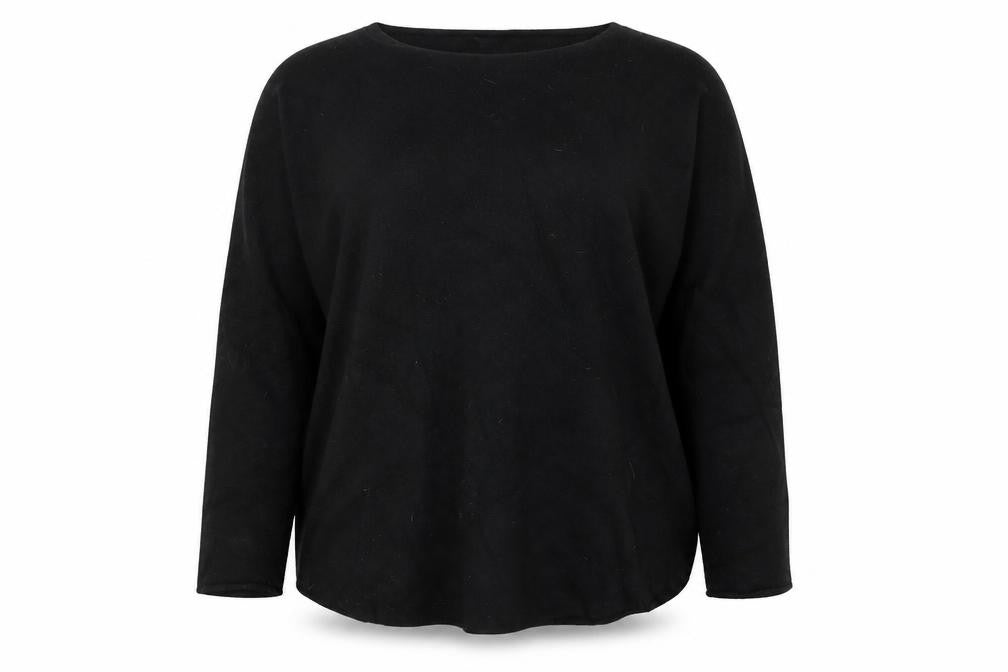 Country Casuals Women's Black Jumper L Long Sleeve Viscose Blend