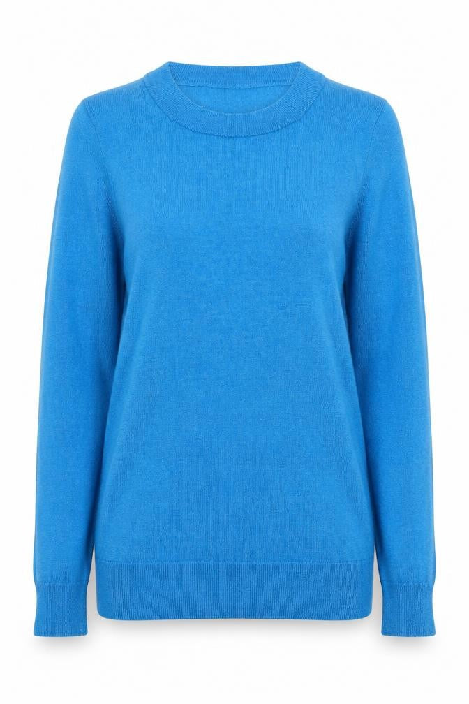 Womens UK Size 2XS J.CREW Blue Pullover Jumper