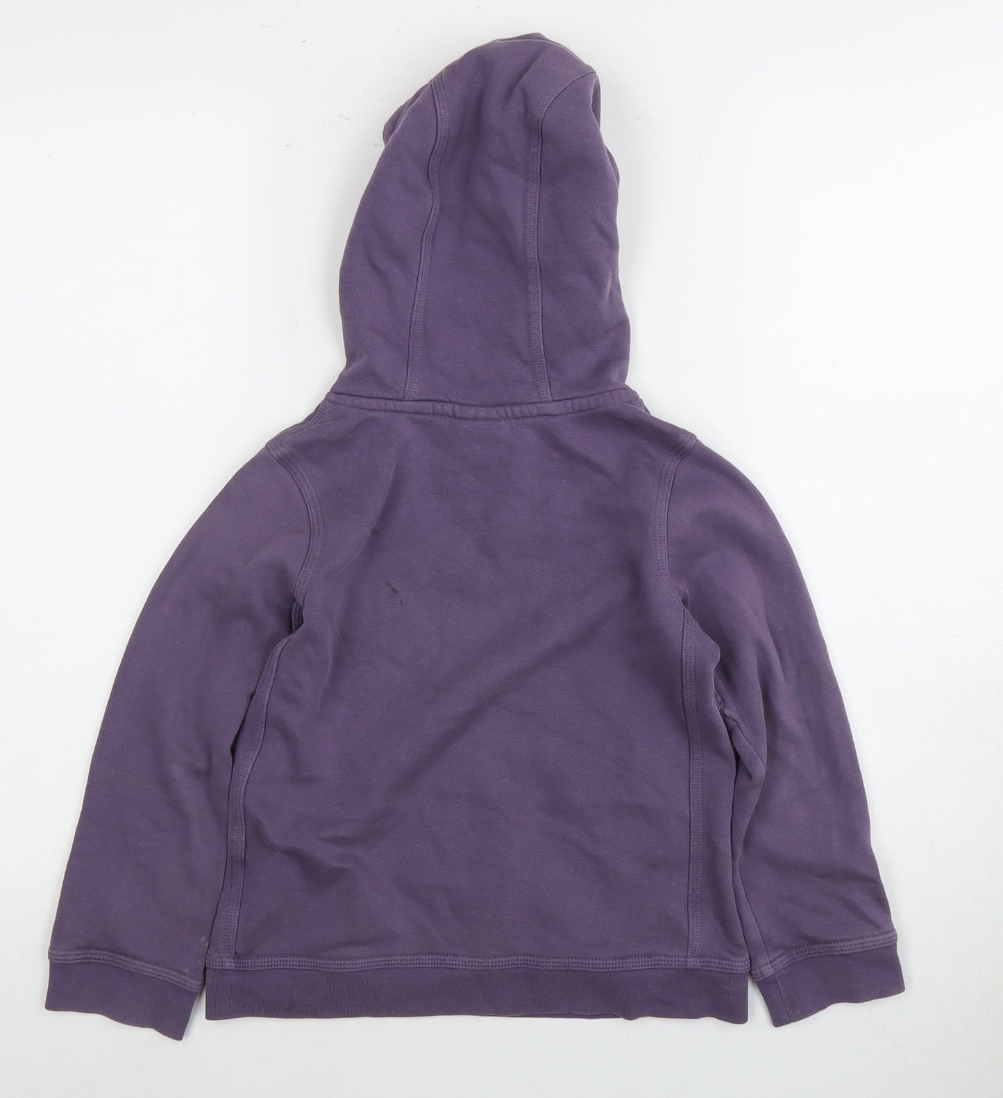 Nike Girls Purple Hoodie XS Pullover with Logo