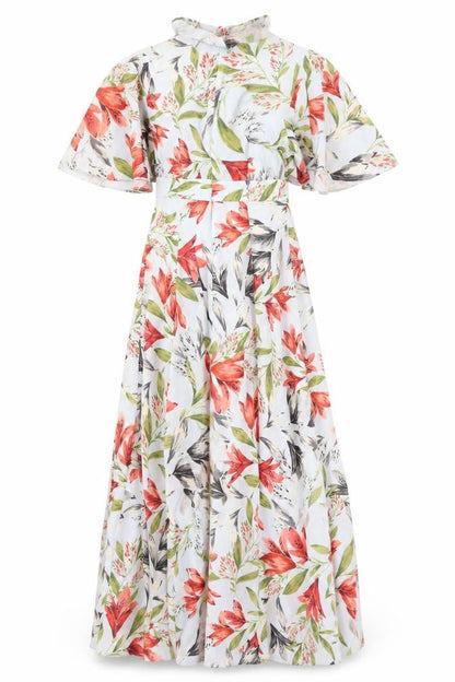 French Connection Women's Floral Midi Dress - Size 6