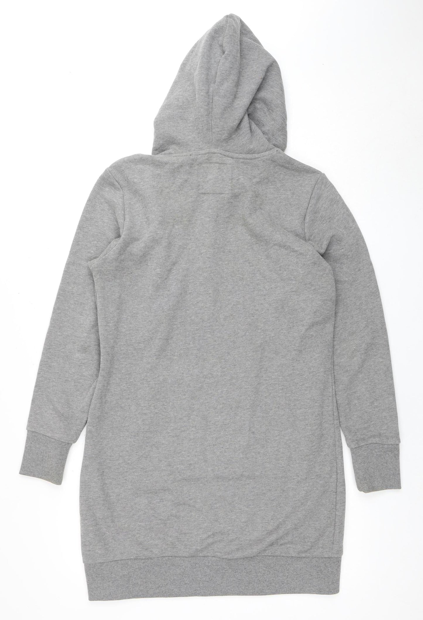 Superdry Grey Women's Pullover Hoodie Size 16 for Casual Wear