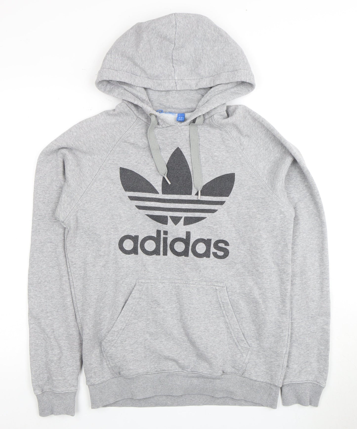 Mens UK Size S adidas Grey Pullover Hoodie