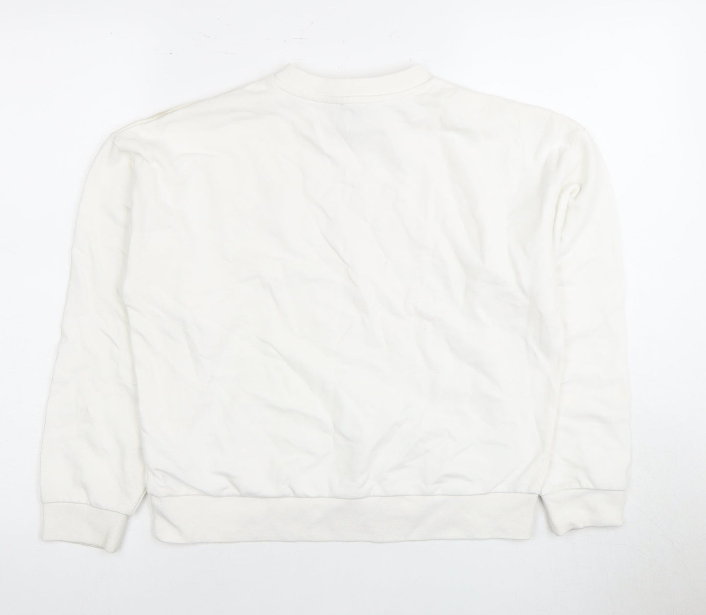 Juicy Couture Girls White Pullover Sweatshirt, 11 Years
