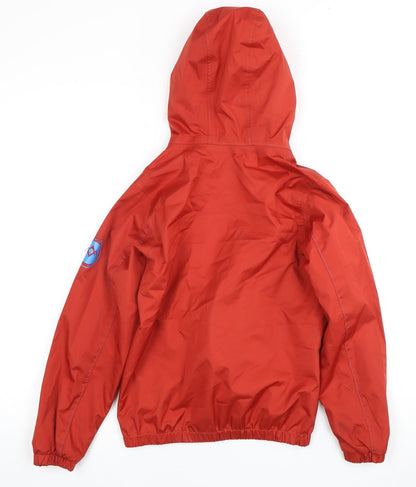 Decathlon Boys Red Windbreaker Jacket 10-11 Years