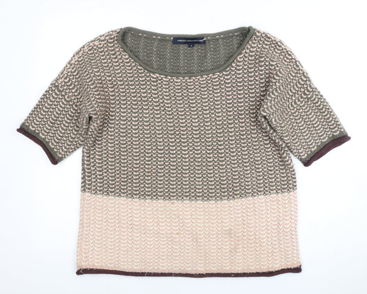 Womens UK Size S French Connection Multicoloured Pullover Jumper