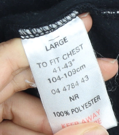 Mens UK Size L Peter Storm Black Basic Jacket