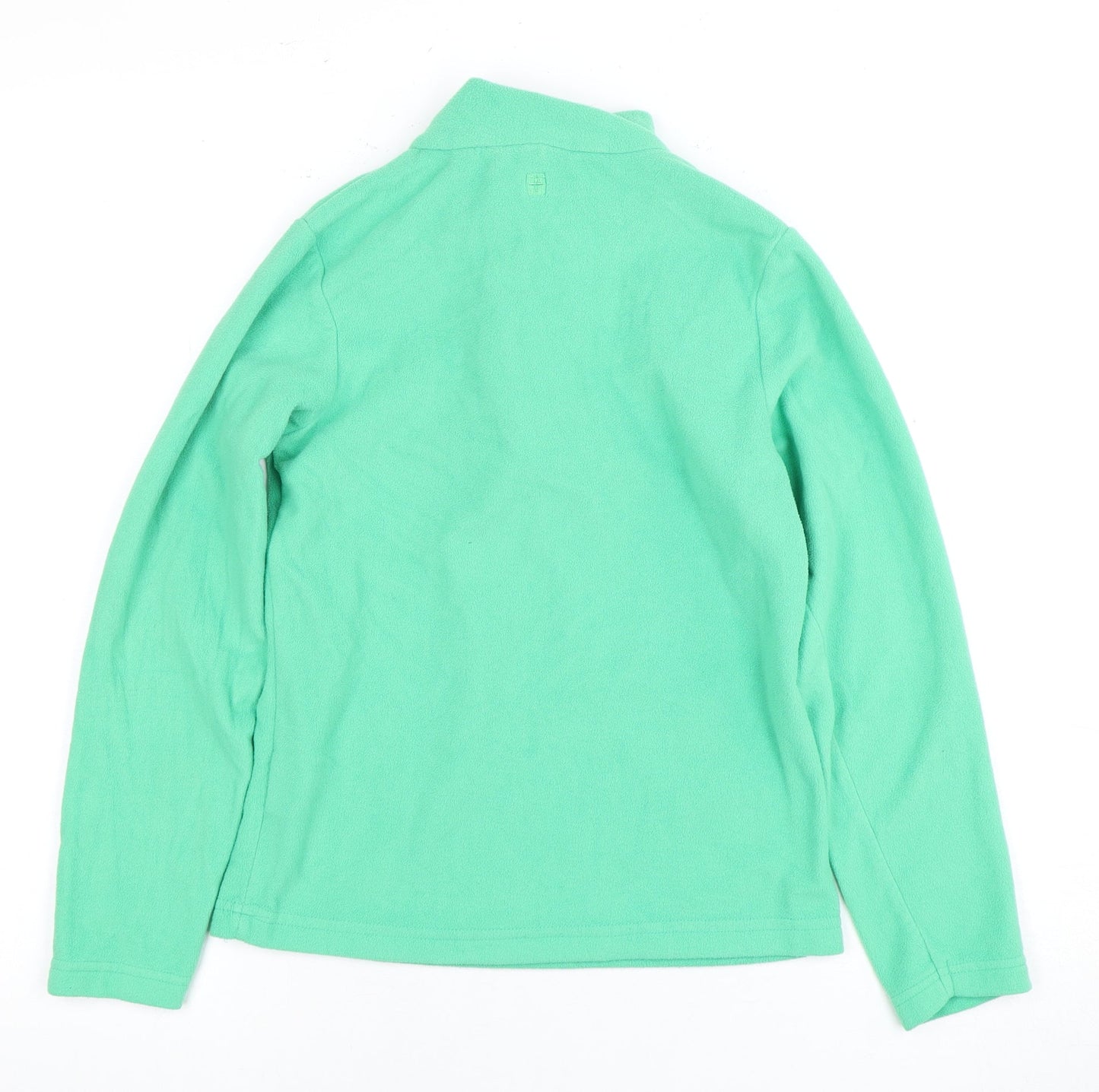 Mountain Warehouse Boys Green Fleece Zip Hoodie 11-12 Years