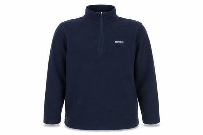 Front view of Regatta Blue unisex high neck fleece sweatshirt s