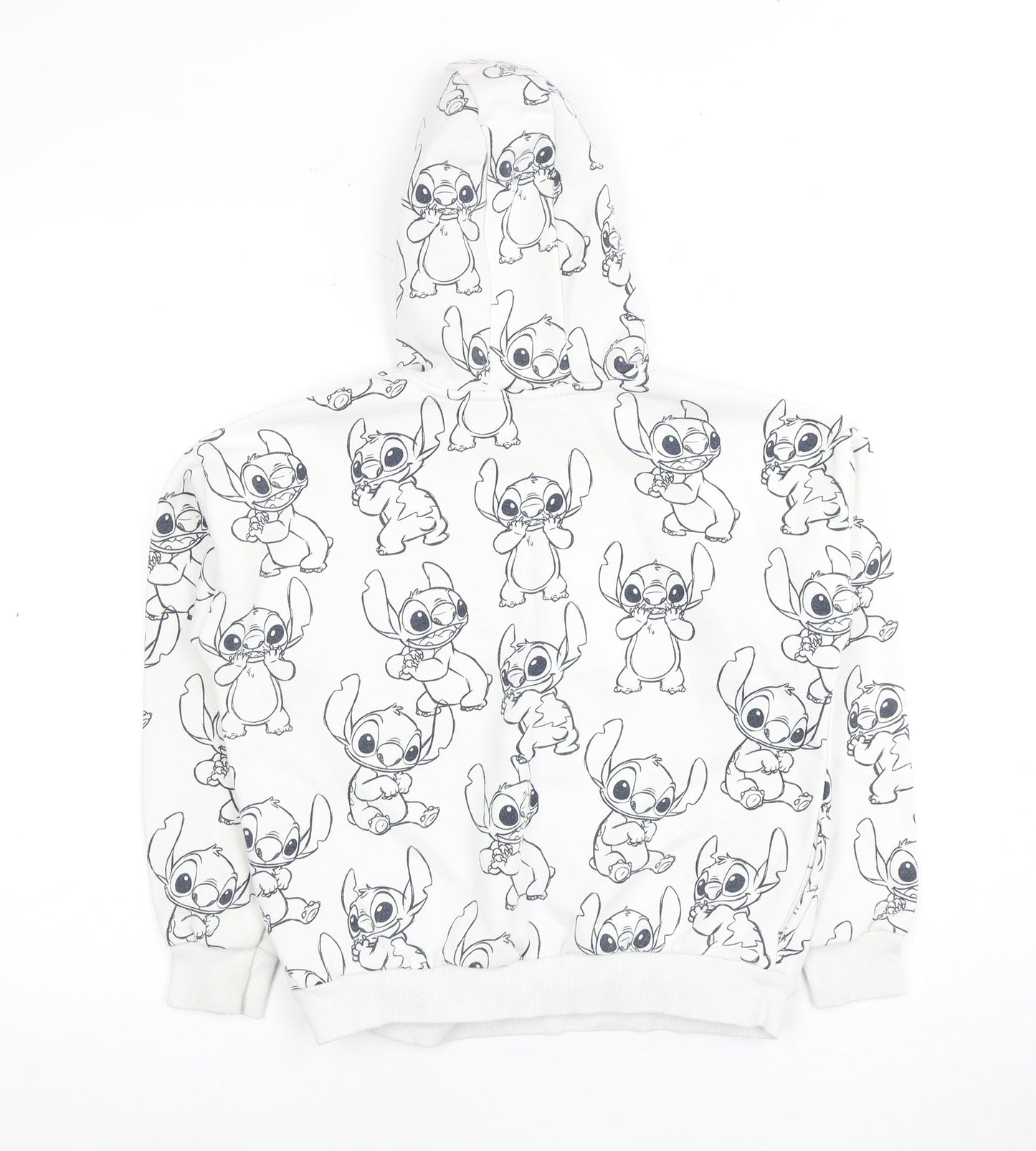 George Boys White Stitch Hoodie 9-10 Years Pullover