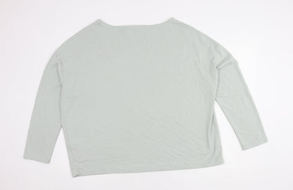 Womens UK Size M AllSaints Grey Basic T-Shirt