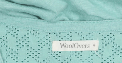 Womens UK Size M Woolovers Blue Basic Blouse