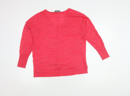 Womens UK Size M Mint Velvet Pink Pullover Jumper