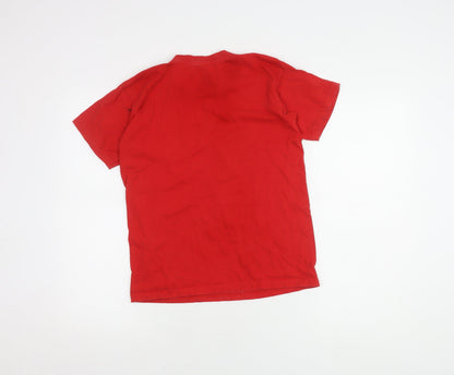B&C Boys Red Harry Potter Gryffindor T-Shirt, 12-14 Years, Casual