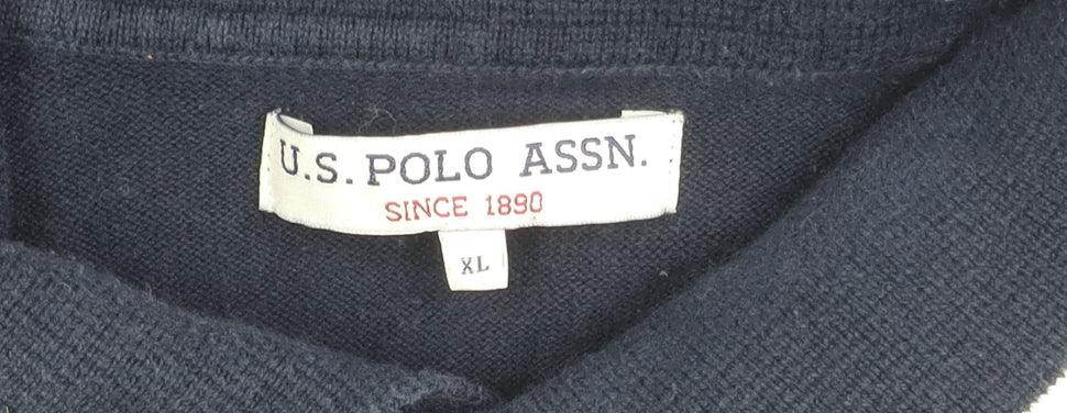 U.S. Polo Assn. Men's Blue XL Polo Shirt