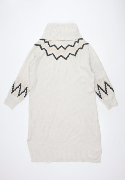 Womens UK Size S Mint Velvet Ivory  Jumper