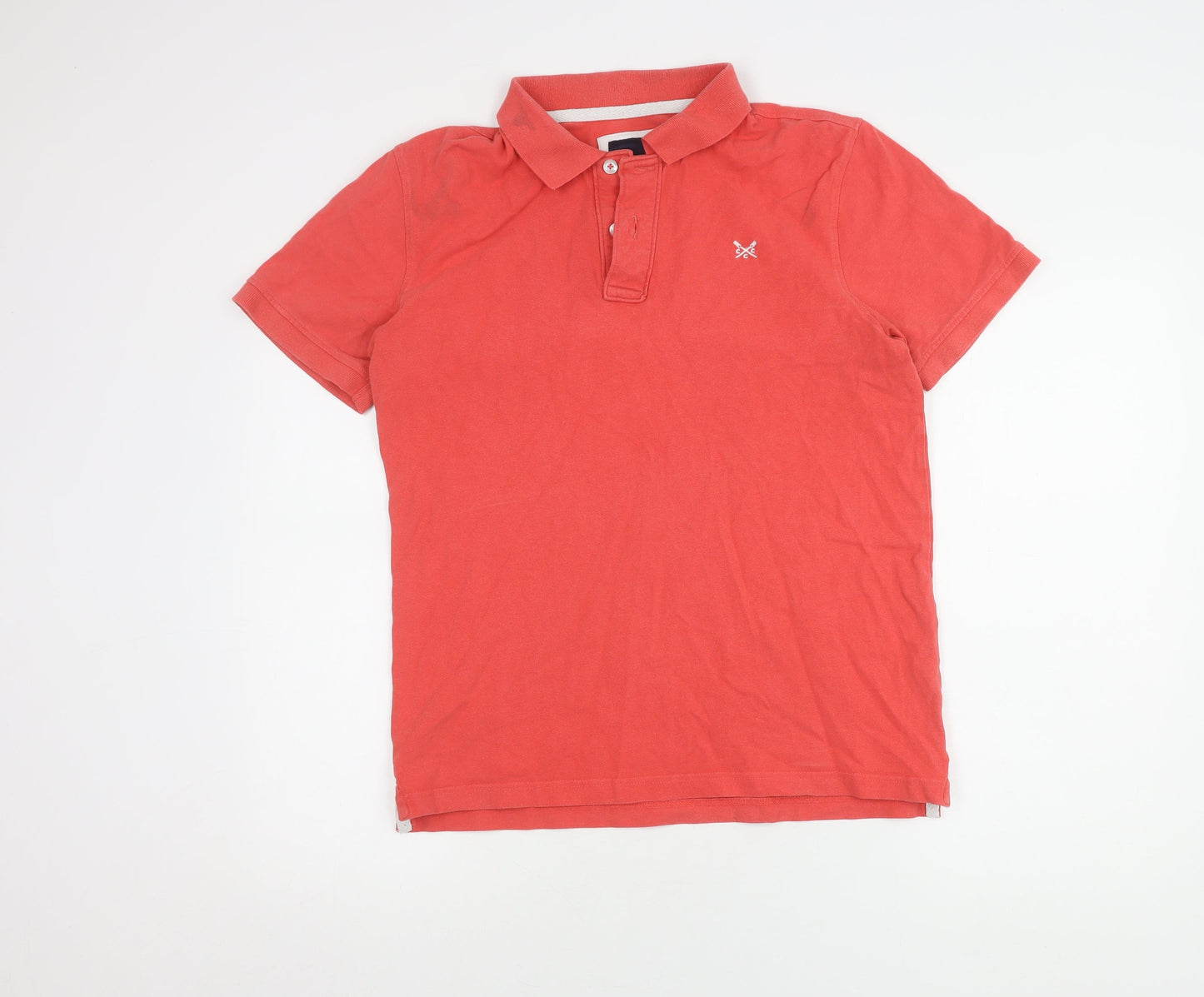 Crew Clothing Company Red Men's Polo M