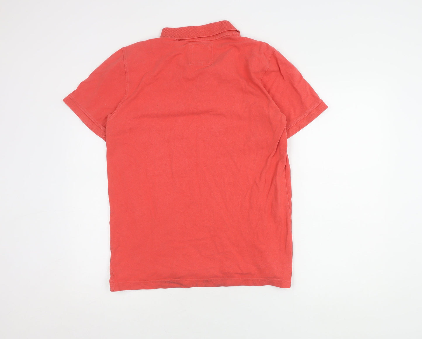 Crew Clothing Company Red Men's Polo M