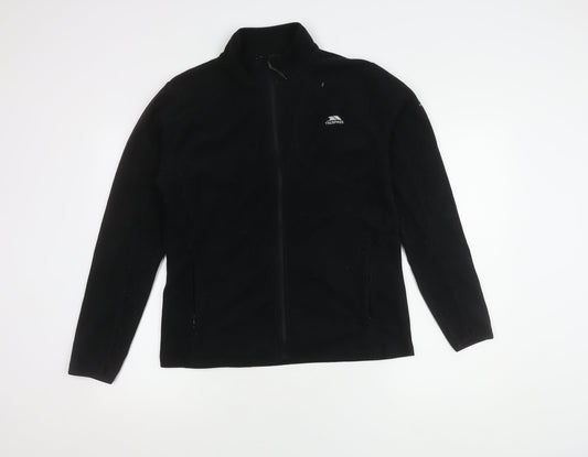 Unisex Adults UK Size L Trespass Black Basic Jacket