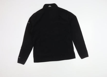 Unisex Adults UK Size L Trespass Black Basic Jacket
