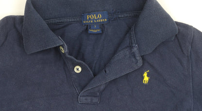 Ralph Lauren Boys Blue Polo Shirt, Size 7 Years