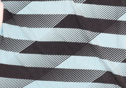 Billabong Men's Blue XL Striped Slim Fit Polo Shirt