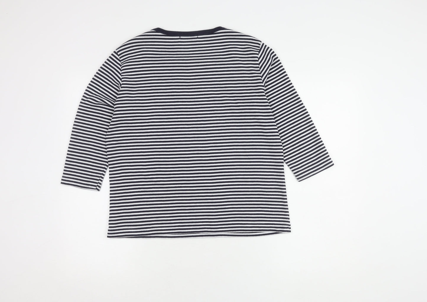 Womens UK Size 16 Viz-A-Viz Blue Basic T-Shirt