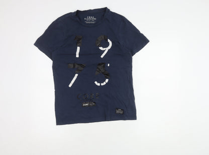 Mens UK Size M JACK & JONES Blue  T-Shirt
