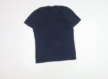 Mens UK Size M JACK & JONES Blue  T-Shirt