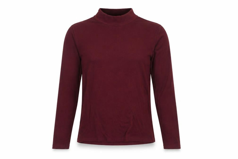 Womens UK Size M Lands' End Red Pullover Jumper