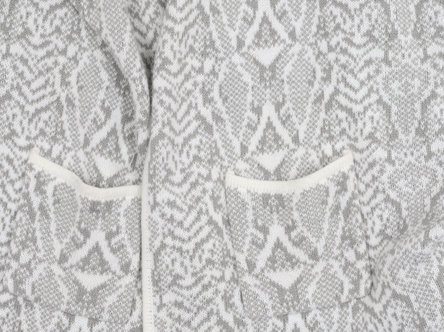 David Emanuel Women's Grey XL Open Front Cardigan Jumper