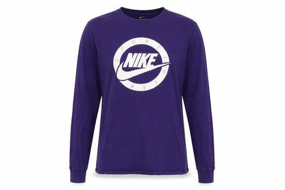 Nike Unisex Purple Long Sleeve T-Shirt, Size L