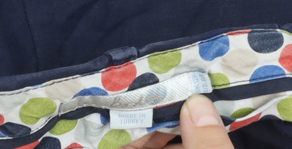 Boden Women's Blue Cotton Trousers Size 8