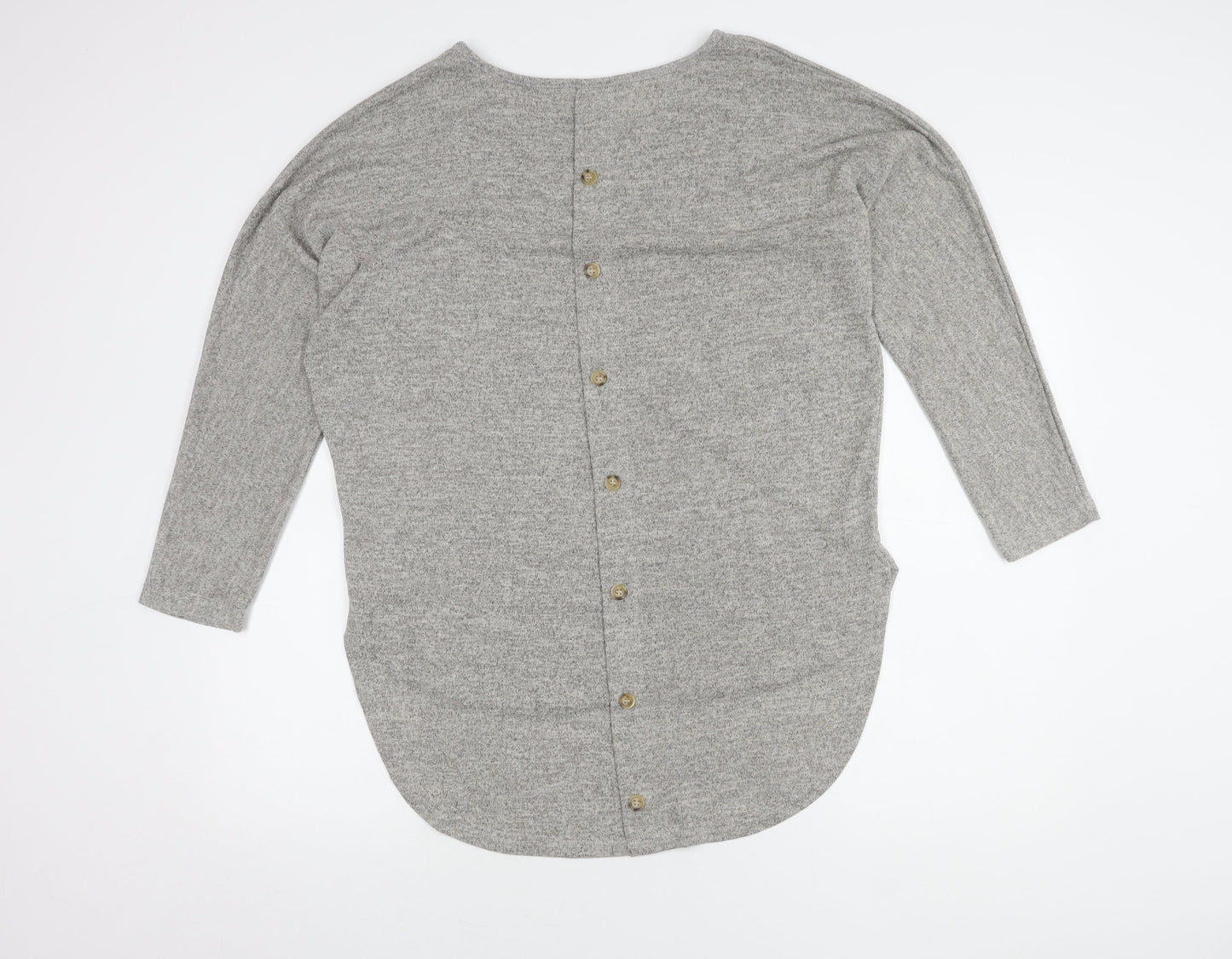 Apricot Women's Grey Pullover Jumper Size 12