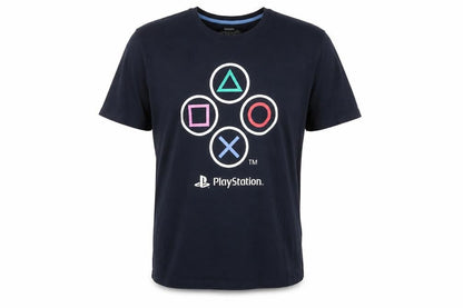 Mens UK Size L PlayStation Blue  T-Shirt