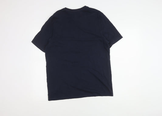 PlayStation Men's Blue L Graphic T-Shirt, Gamer Style