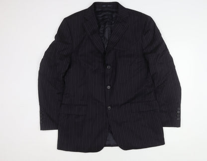 Mens UK Size 42 Jaeger Regular Blue Suit Jacket