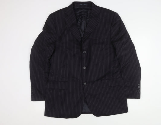 Mens UK Size 42 Jaeger Regular Blue Suit Jacket