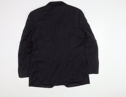 Mens UK Size 42 Jaeger Regular Blue Suit Jacket