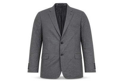 Mens UK Size 46 Paul Costelloe Regular Grey Suit Jacket