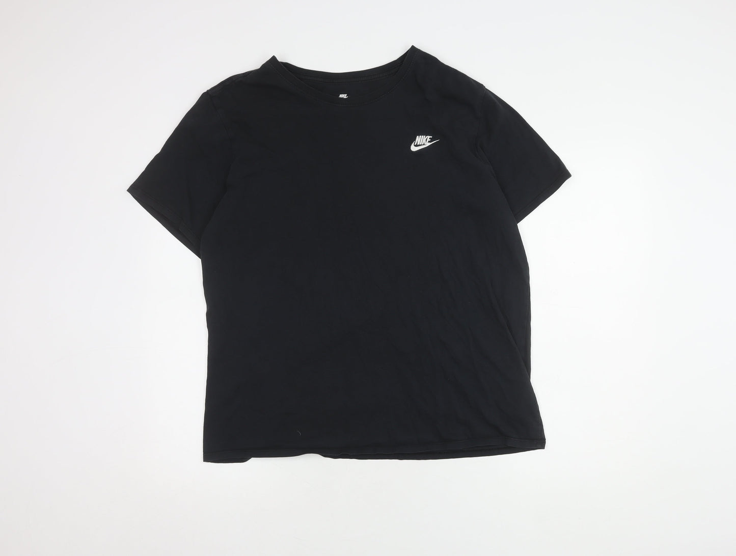 Unisex Adults UK Size XL Nike Black Basic T-Shirt