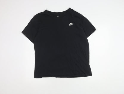 Unisex Adults UK Size XL Nike Black Basic T-Shirt